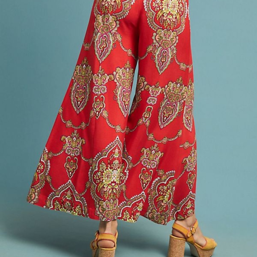 Anthropologie Manon Flared Pants new - Picture 8 of 8